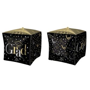 UltraShape® Cubez® 15" Class Dismissed Foil Balloon
