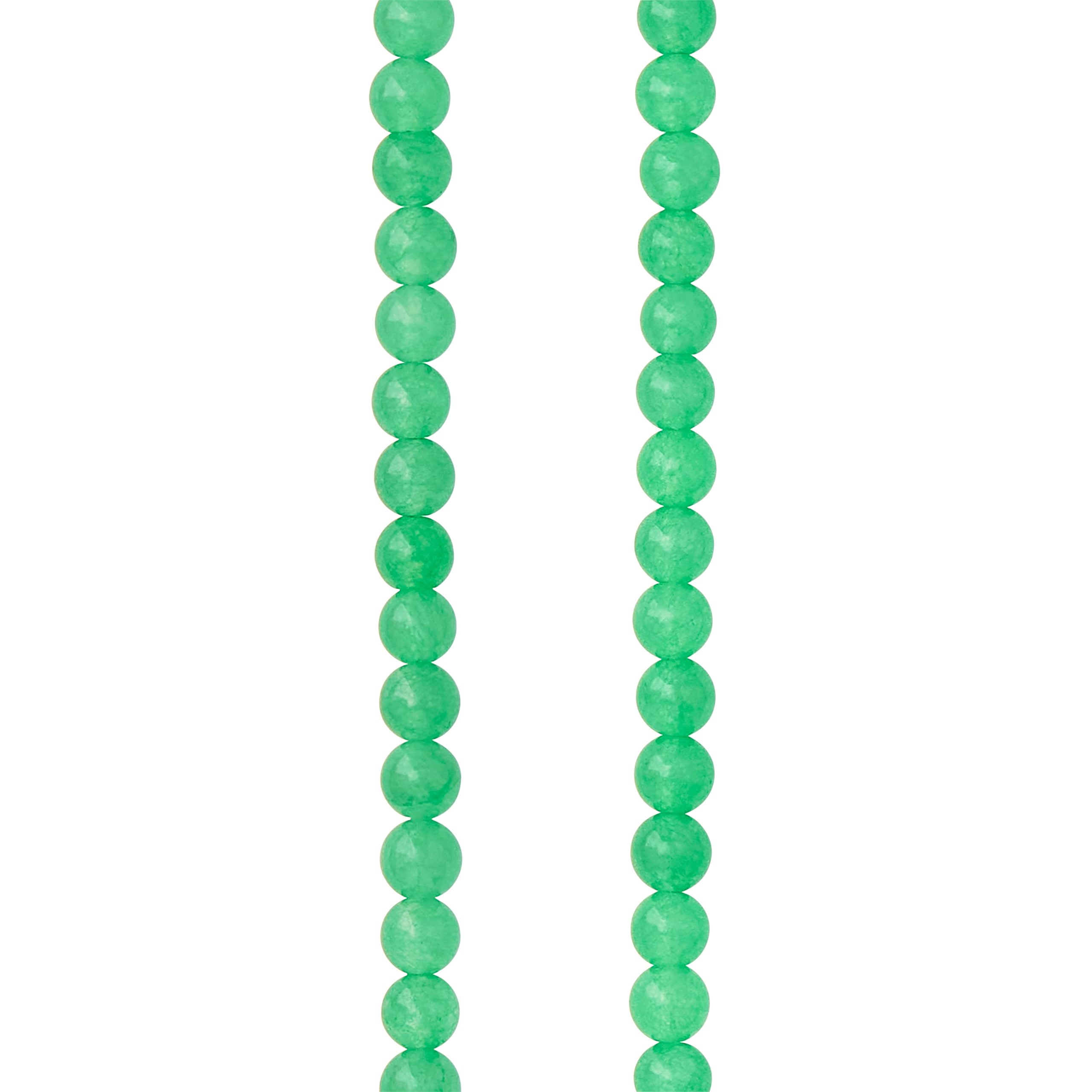 Green Aventurine Round Beads, 4mm by Bead Landing™
