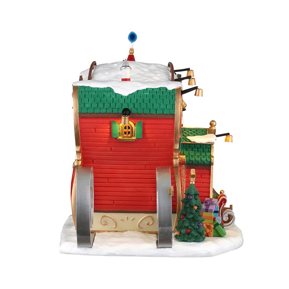 Lemax® Santa's Wonderland™ Santa's Sleigh Barn - Image 2