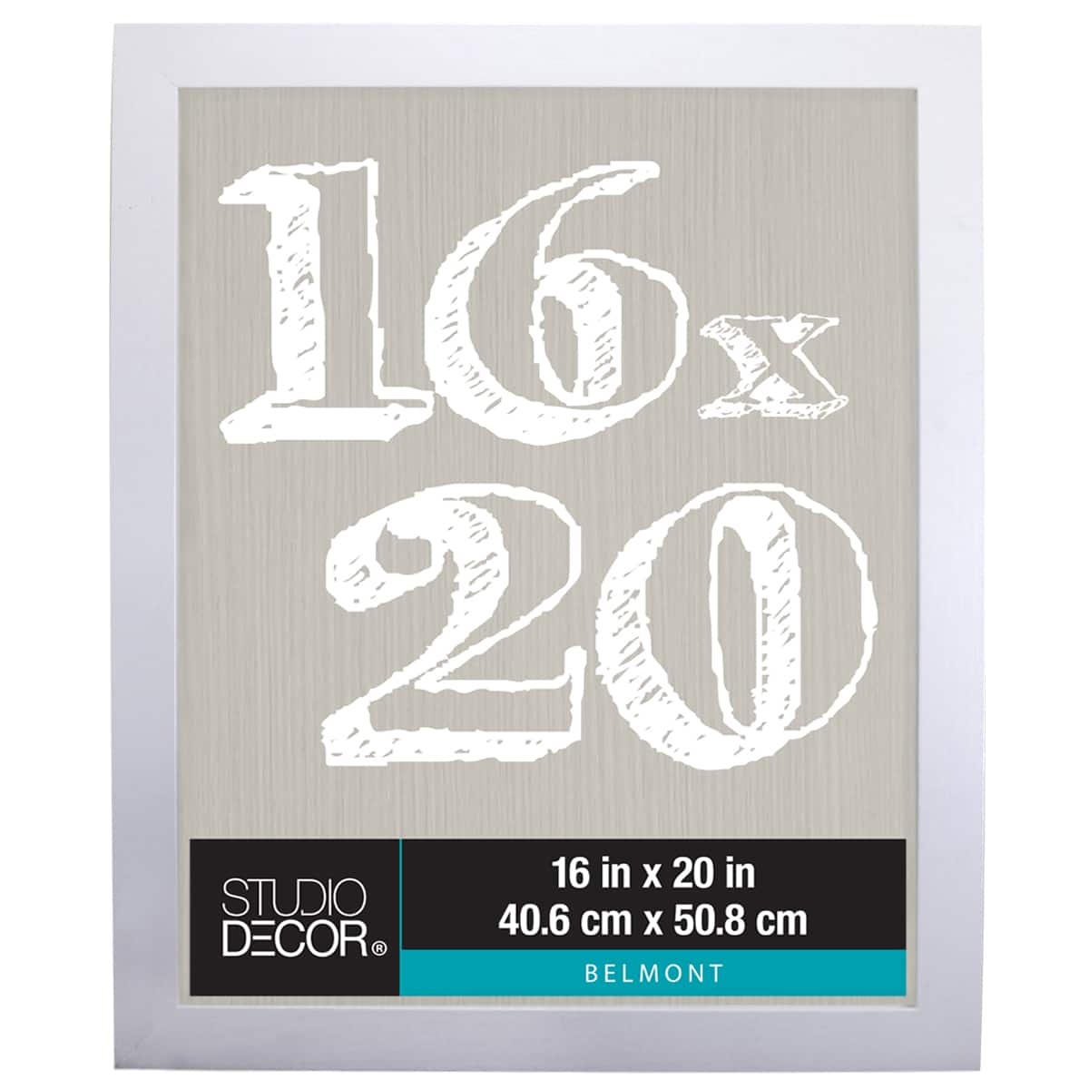 White Belmont Frame by Studio Décor®