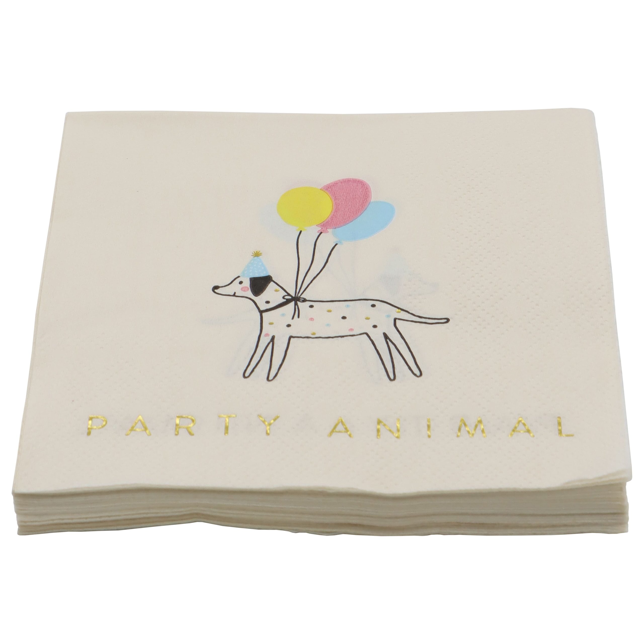 Party Animal Beverage Napkins, 20ct. by Celebrate It™ - Image 3