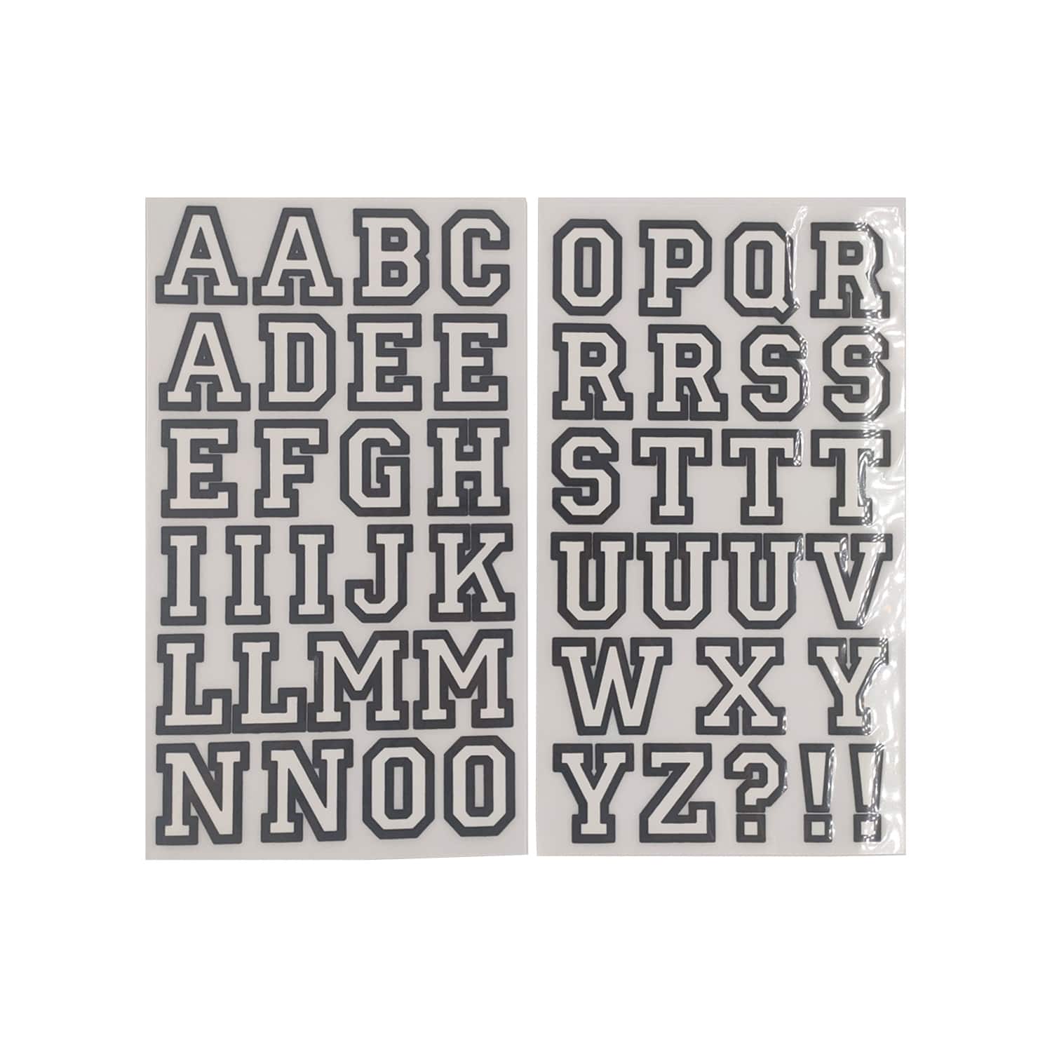 1.5" Iron-On Athletic Letters by Make Market®