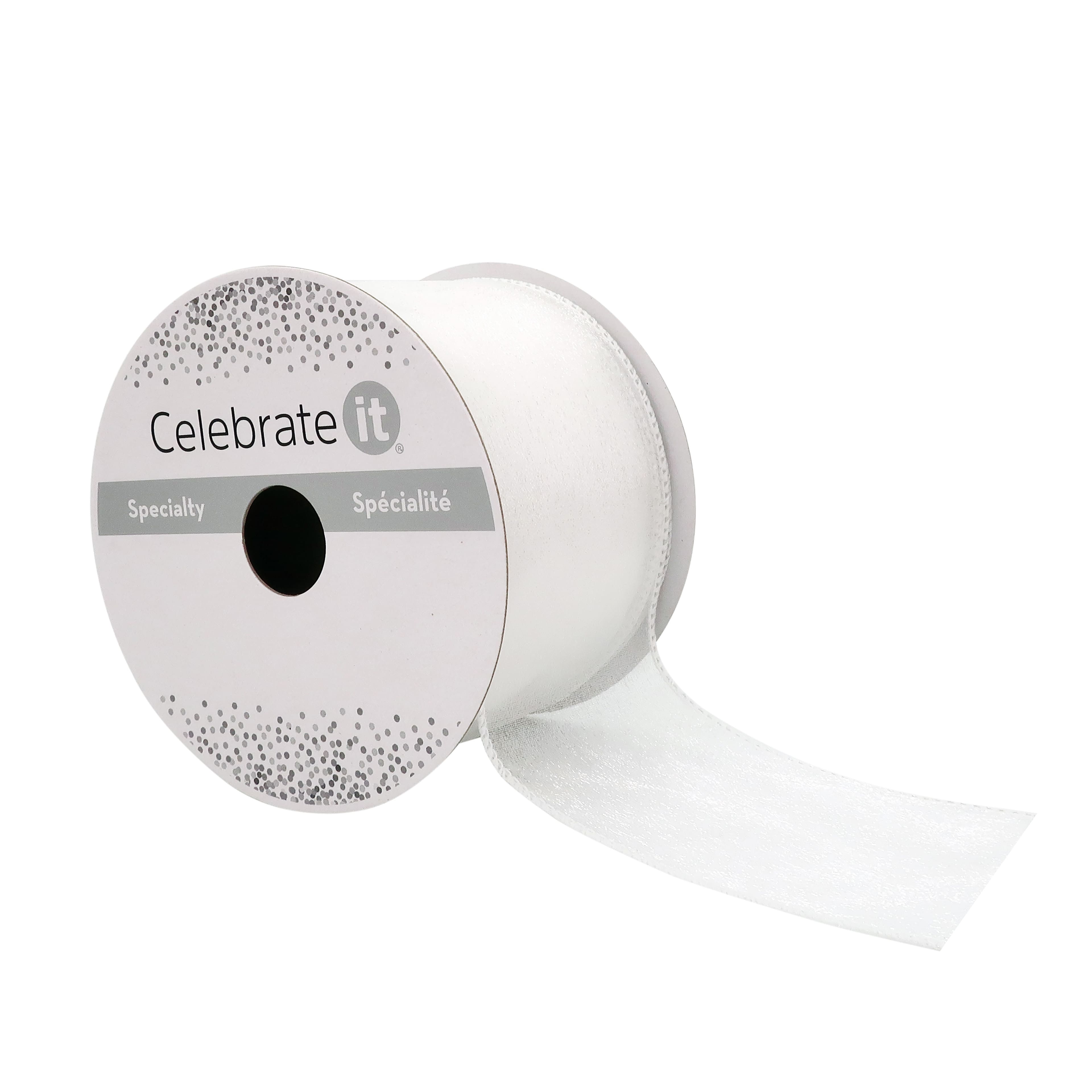 2.5" x 10yd. Shimmer Wired Ribbon by Celebrate It® Specialty