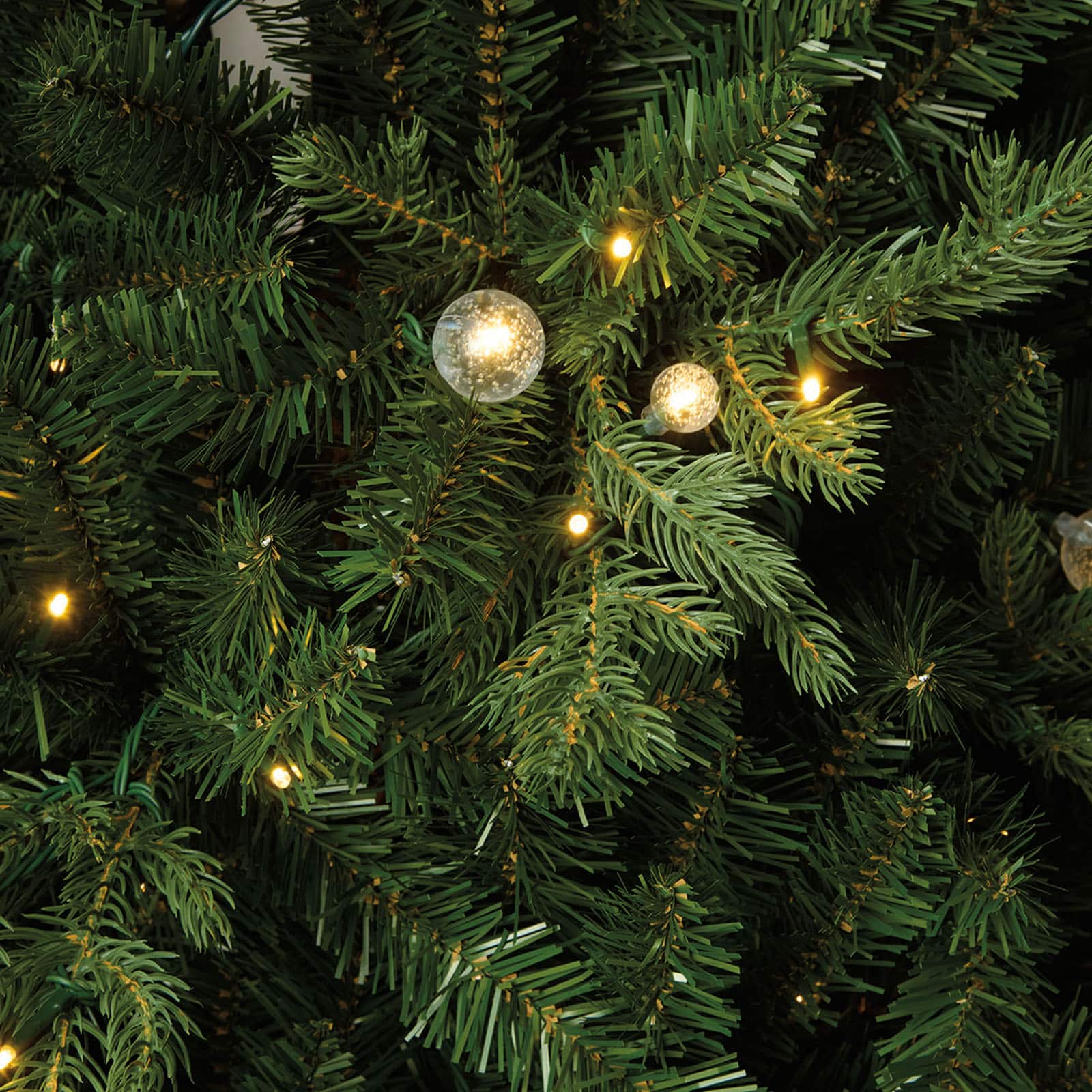 7.5ft. Pre-Lit Dewdrop Spruce Artificial Christmas Tree, Warm White LED Lights by Ashland® - Includes a Tree Storage Bag - Image 2