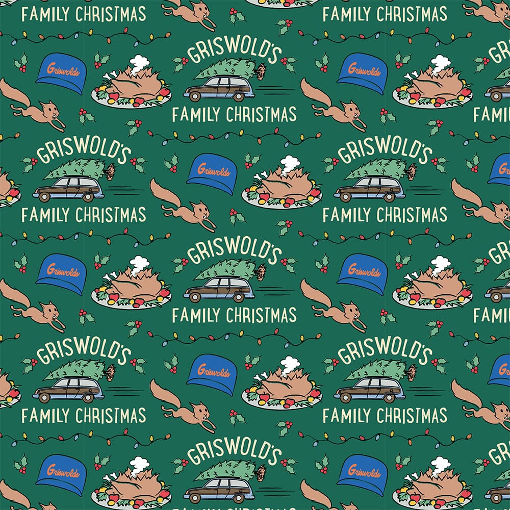 National Lampoon's Green Christmas Vacation Cotton Quilting Fabric