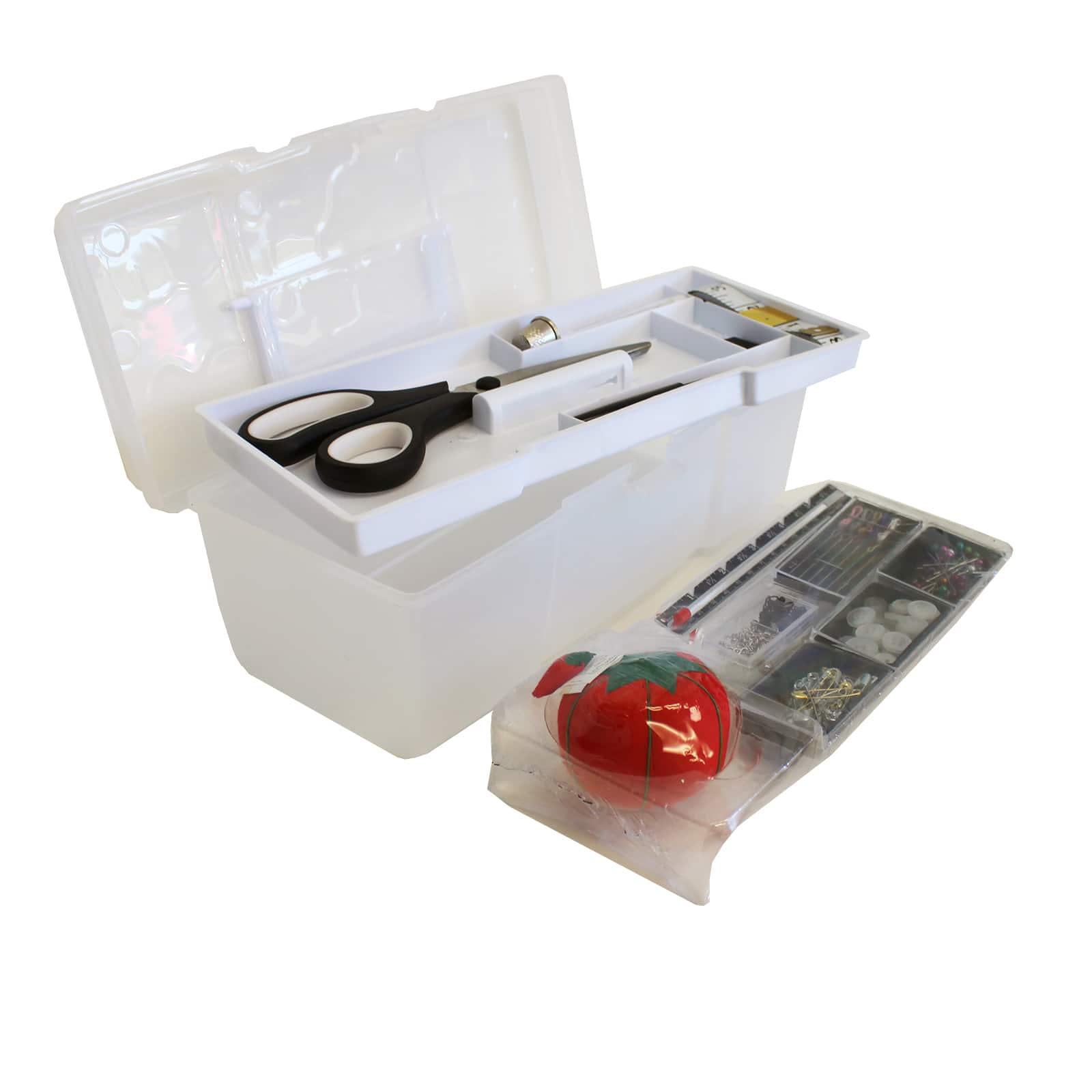 Sew & Go Premium Sewing Kit in Caddy with Removable Tray by Loops & Threads™ - Image 4